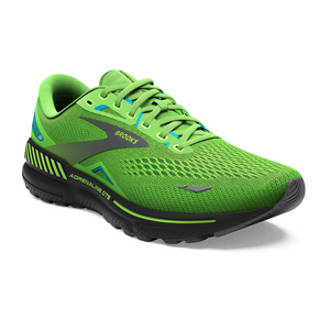 Brooks Adrenaline GTS 23 Running Shoe (Men) - Green Gecko/Grey/Atomic Blue Athletic - Running - The Heel Shoe Fitters