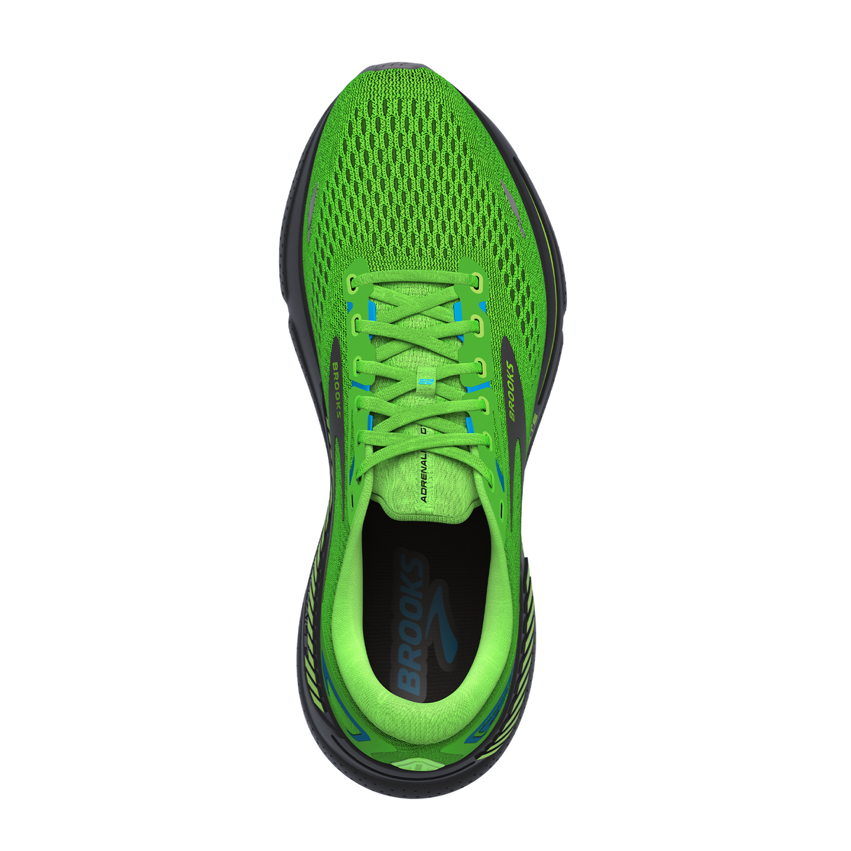 Brooks Adrenaline GTS 23 Running Shoe (Men) - Green Gecko/Grey/Atomic Blue Athletic - Running - The Heel Shoe Fitters