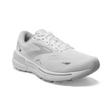 Brooks Adrenaline GTS 23 Running Shoe (Women) - White/Oyster/Silver Athletic - Running - The Heel Shoe Fitters