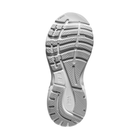 Brooks Adrenaline GTS 23 Running Shoe (Women) - White/Oyster/Silver Athletic - Running - The Heel Shoe Fitters