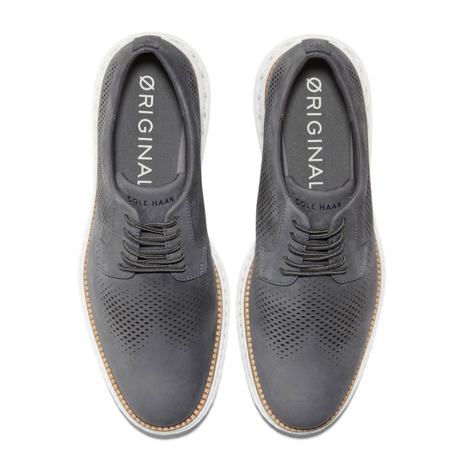 Cole Haan OriginalGrand 2.0 Laser Oxford (Men) - Magnet Nubuck