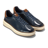 Cole Haan Grandpro Court Skyweave Sneaker (Men) - Navy Blazer/CH British Tan/Ivory Athletic - Casual - Lace Up - The Heel Shoe Fitters