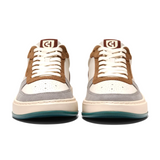 Cole Haan GrandPro Crossover Sneaker (Men) - Ivory/CH Golden Honey Suede/Mediterranean Athletic - Casual - Lace Up - The Heel Shoe Fitters
