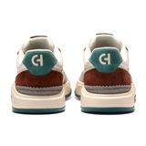 Cole Haan GrandPro Crossover Sneaker (Men) - Ivory/CH Golden Honey Suede/Mediterranean Athletic - Casual - Lace Up - The Heel Shoe Fitters