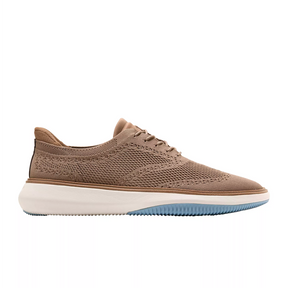 Cole Haan GrandPhaze Stitchlite Quick-On Oxford (Men) - Irish Coffee/Dark Natural/Dusty Blue Dress-Casual - Oxford - The Heel Shoe Fitters