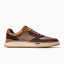 Cole Haan GrandPro Crossover Sneaker (Men) - Toasted Coconut/Tobacco/Red