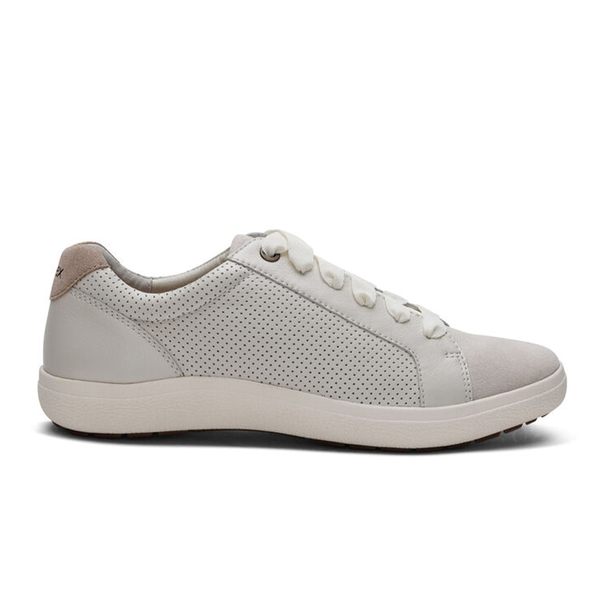 Aetrex Courtney Lace Up Sneaker (Women) - Chalk Athletic - Casual - Lace Up - The Heel Shoe Fitters