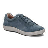 Aetrex Courtney Lace Up Sneaker (Women) - Blue Athletic - Casual - Lace Up - The Heel Shoe Fitters