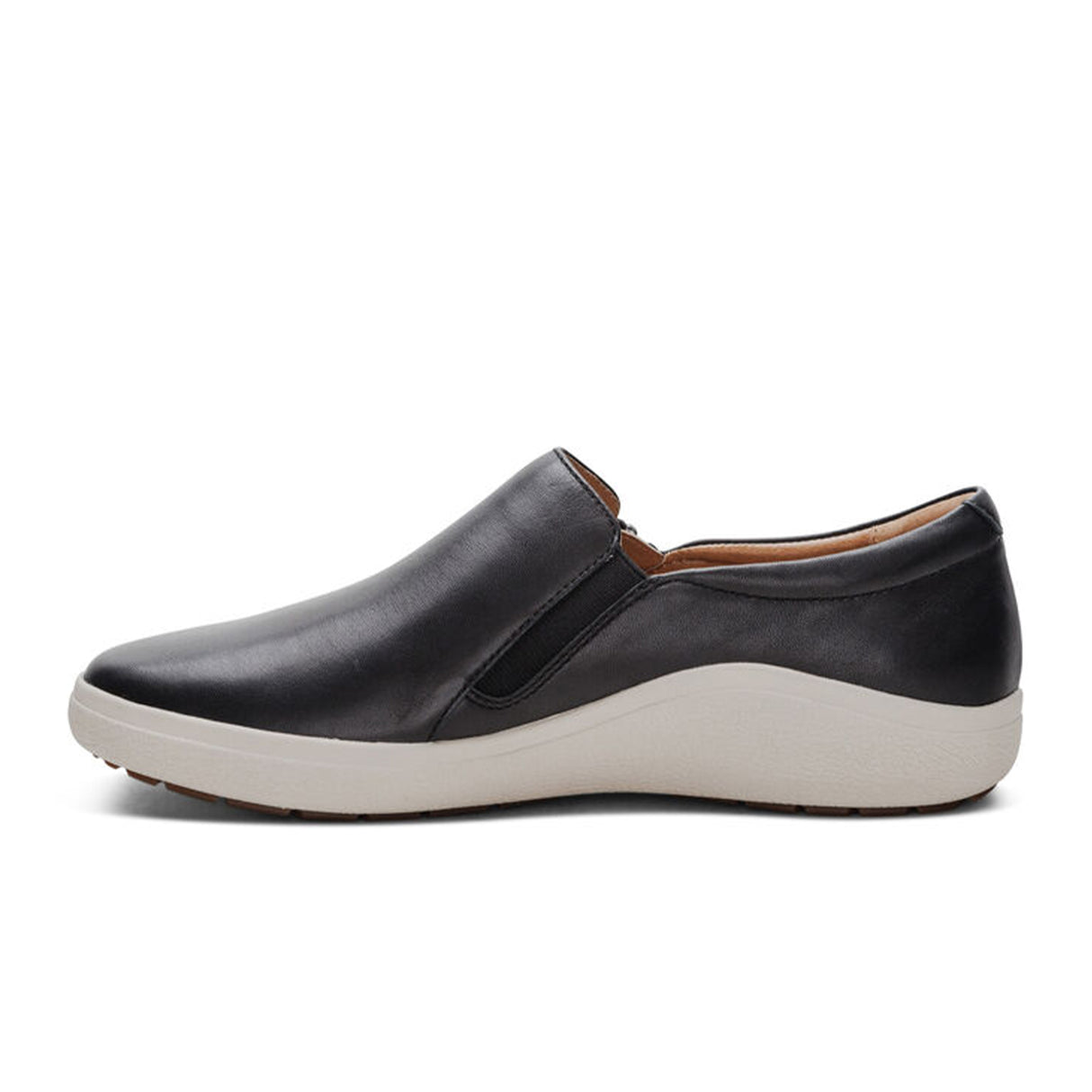 Aetrex Jenna Slip On (Women) - Black Athletic - Casual - Slip On - The Heel Shoe Fitters