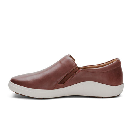 Aetrex Jenna Slip On (Women) - Brown Athletic - Casual - Slip On - The Heel Shoe Fitters