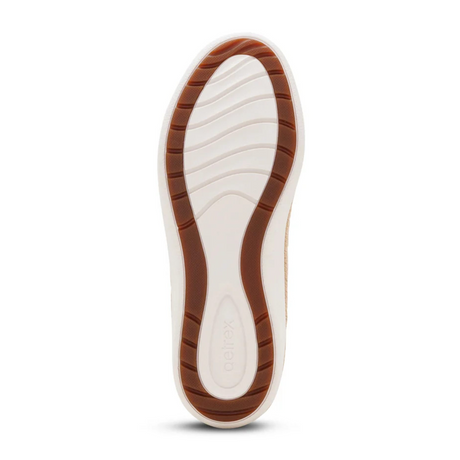 Aetrex Charlotte Sneaker (Women) - Hazy Blue Athletic - Casual - Lace Up - The Heel Shoe Fitters
