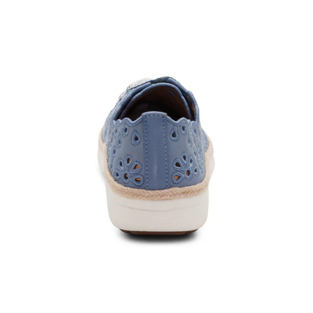 Aetrex Charlotte Sneaker (Women) - Hazy Blue Athletic - Casual - Lace Up - The Heel Shoe Fitters