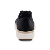 Aetrex Charlotte Sneaker (Women) - Black Velvet