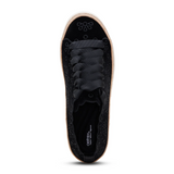 Aetrex Charlotte Sneaker (Women) - Black Velvet