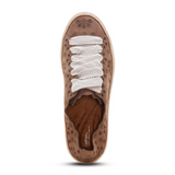 Aetrex Charlotte Sneaker (Women) - Taupe Nubuck