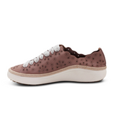 Aetrex Charlotte Sneaker (Women) - Mauve Nubuck