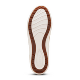 Aetrex Charlotte Sneaker (Women) - Burgundy Velvet Athletic - Casual - Lace Up - The Heel Shoe Fitters