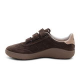 Aetrex Morgan Sneaker (Women) - Dark Brown Athletic - Casual - Slip On - The Heel Shoe Fitters