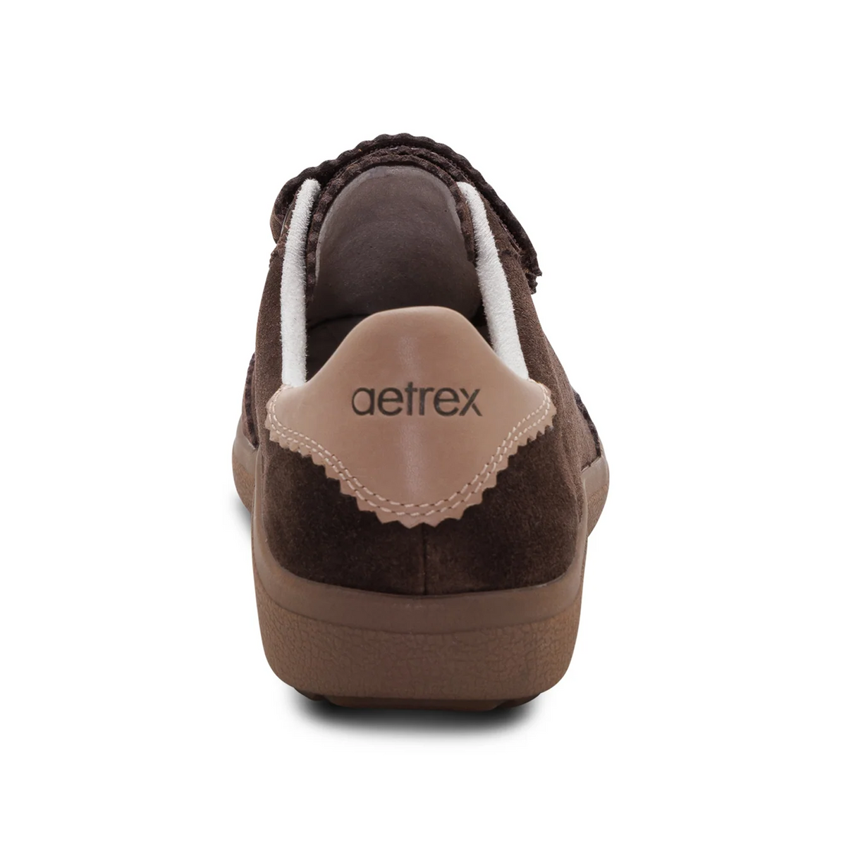 Aetrex Morgan Sneaker (Women) - Dark Brown Athletic - Casual - Slip On - The Heel Shoe Fitters