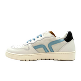 Kamo-Gutsu CAMPA 010 Sneaker (Women) - Bianco/Cielo Athletic - Casual - Lace Up - The Heel Shoe Fitters