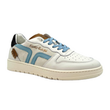 Kamo-Gutsu CAMPA 010 Sneaker (Women) - Bianco/Cielo Athletic - Casual - Lace Up - The Heel Shoe Fitters
