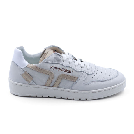 Kamo-Gutsu CAMPA 010 Sneaker (Women) - White/Gold Dress-Casual - Sneakers - The Heel Shoe Fitters