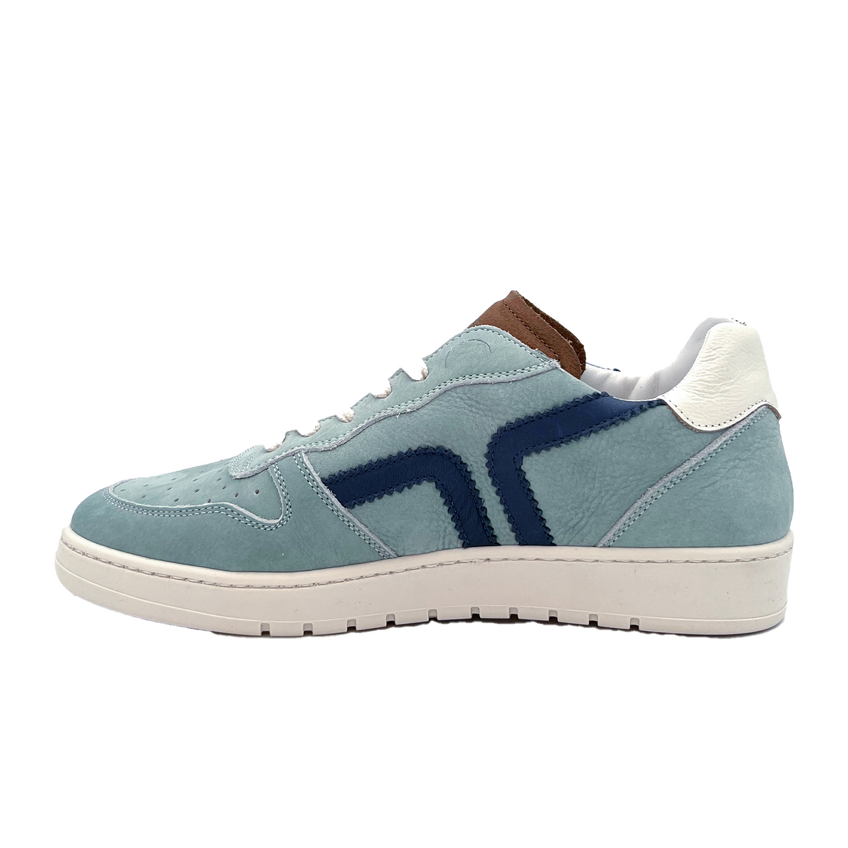Kamo-Gutsu CAMPA 010 Sneaker (Women) - Wash Menta/Jeans Athletic - Casual - Lace Up - The Heel Shoe Fitters