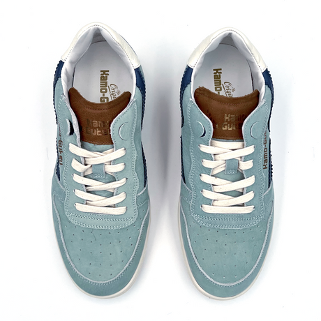 Kamo-Gutsu CAMPA 010 Sneaker (Women) - Wash Menta/Jeans Athletic - Casual - Lace Up - The Heel Shoe Fitters