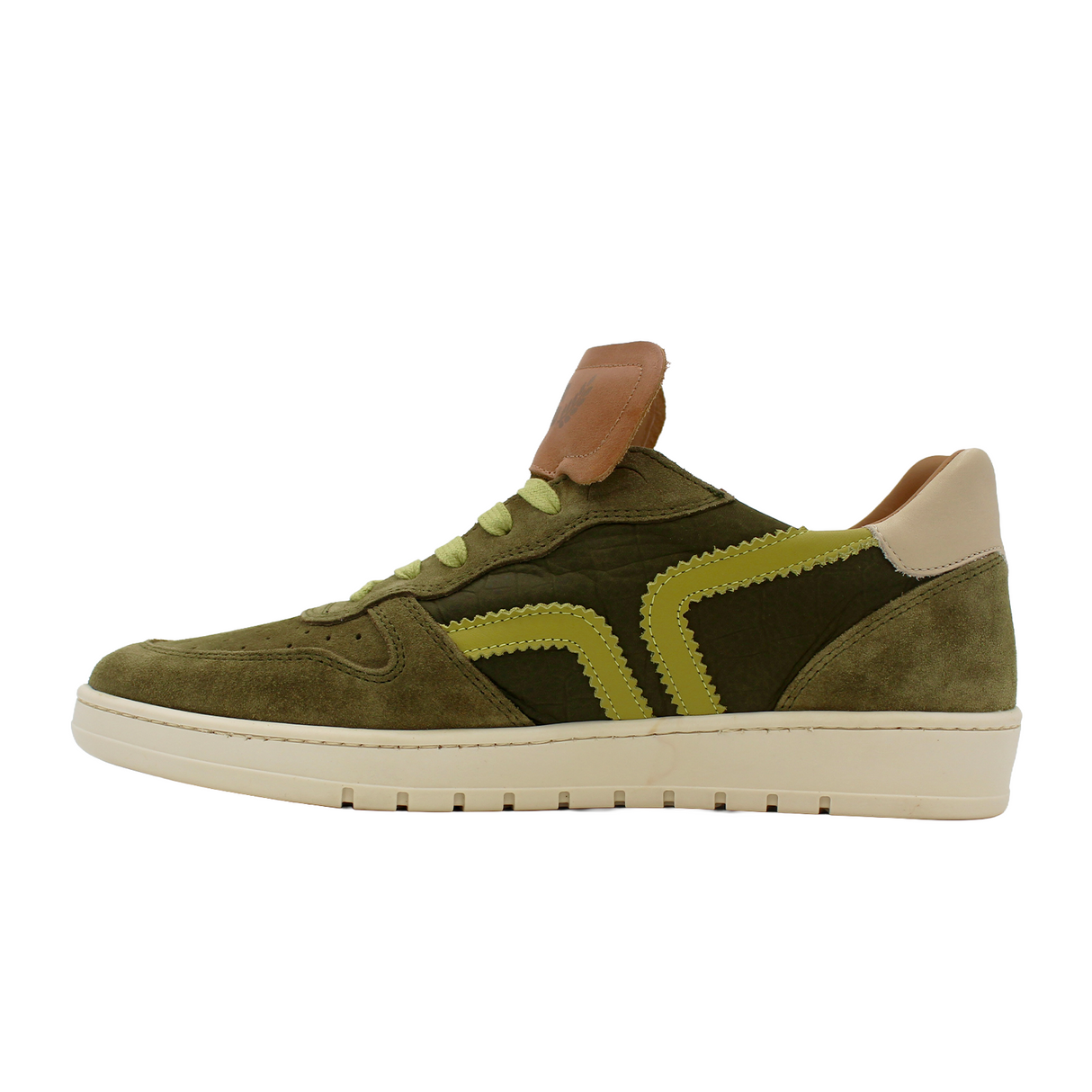 Kamo-Gutsu CAMPO 048 Low Sneaker (Men) - Hunter/Zolfo Athletic - Casual - Lace Up - The Heel Shoe Fitters