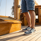 Kamo-Gutsu CAMPO 048 Sneaker (Men) - Navy/Cielo