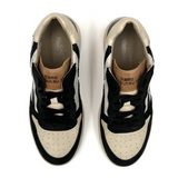 Kamo-Gutsu CAMPO 048 Sneaker (Men) - Nero Combi Athletic - Casual - Lace Up - The Heel Shoe Fitters