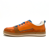 Kamo-Gutsu CAMPO 058 Sneaker (Men) - Lavato/Arancio Athletic - Casual - Lace Up - The Heel Shoe Fitters