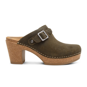 Aetrex Corey Heeled Clog (Women) Dress-Casual - Heels - The Heel Shoe Fitters