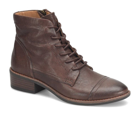 Comfortiva Cordia Ankle Boot (Women) - Cocoa Brown Boots - Casual - Mid - The Heel Shoe Fitters