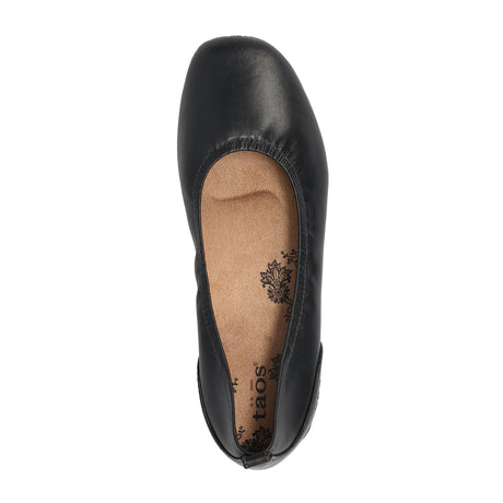 Taos Chit Chat Flat (Women) - Black Dress Casual - Flat - The Heel Shoe Fitters