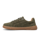 Taos Champ (Women) - Moss Green Suede Athletic - Casual - Lace Up - The Heel Shoe Fitters