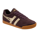 Gola Harrier Mirror Sneaker (Women) - Cocoa/Gold/Gum Athletic - Casual - Lace Up - The Heel Shoe Fitters