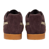 Gola Harrier Mirror Sneaker (Women) - Cocoa/Gold/Gum Athletic - Casual - Lace Up - The Heel Shoe Fitters