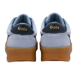 Gola Grandslam Suede Sneaker (Women) - Air/Navy/Gum Athletic - Casual - Lace Up - The Heel Shoe Fitters