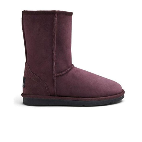 Koalabi Classic Short Boot (Women) - Raisin Boots - Fashion - Mid Boot - The Heel Shoe Fitters