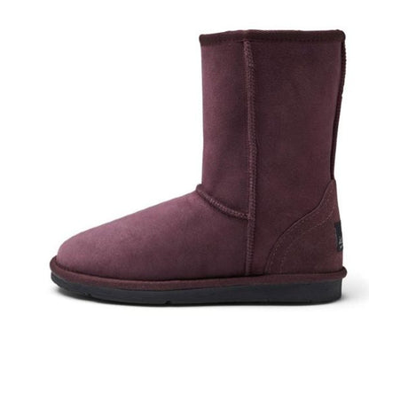 Koalabi Classic Short Boot (Women) - Raisin Boots - Fashion - Mid Boot - The Heel Shoe Fitters