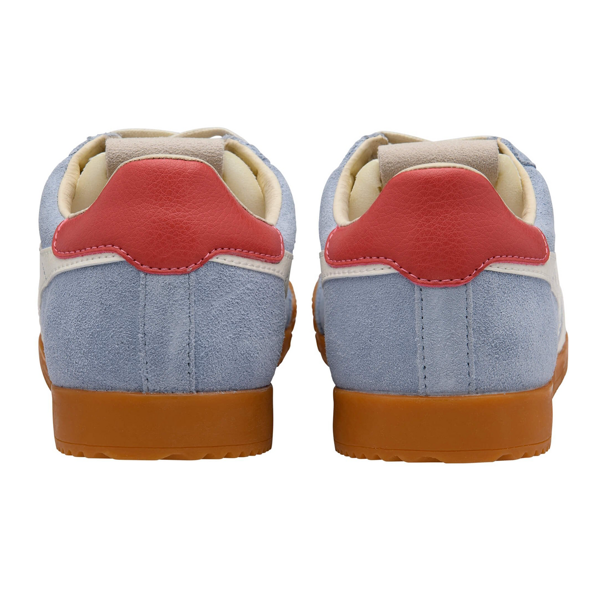 Gola Elan Sneaker (Women) - Air/Off White/Coral Athletic - Casual - Lace Up - The Heel Shoe Fitters