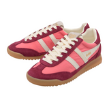 Gola Firefly Sneaker (Women) - Bubblegum/Cerise/Off White Athletic - Casual - Lace Up - The Heel Shoe Fitters