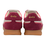 Gola Firefly Sneaker (Women) - Bubblegum/Cerise/Off White Athletic - Casual - Lace Up - The Heel Shoe Fitters