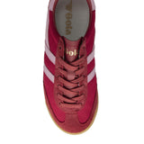 Gola Tornado Sneaker (Women) - Deep/Red/Candy Athletic - Casual - Lace Up - The Heel Shoe Fitters
