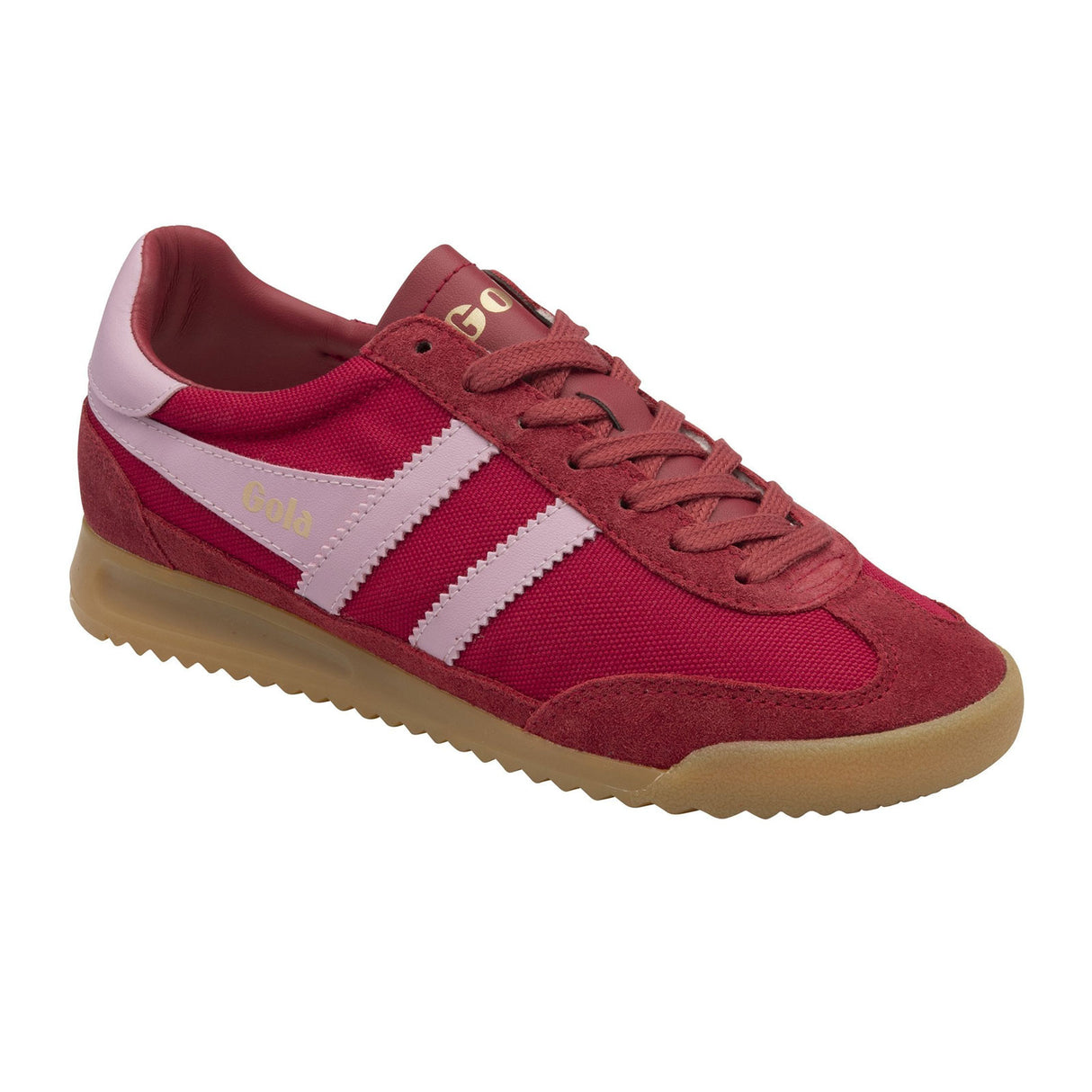 Gola Tornado Sneaker (Women) - Deep/Red/Candy Athletic - Casual - Lace Up - The Heel Shoe Fitters