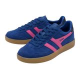 Gola Viper Sneaker (Women) - Deep Blue/Shocking Pink/Navy/Gum Athletic - Casual - Lace Up - The Heel Shoe Fitters