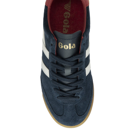 Gola Torpedo Sneaker (Women) - Navy/Off White/Coral Athletic - Casual - Lace Up - The Heel Shoe Fitters