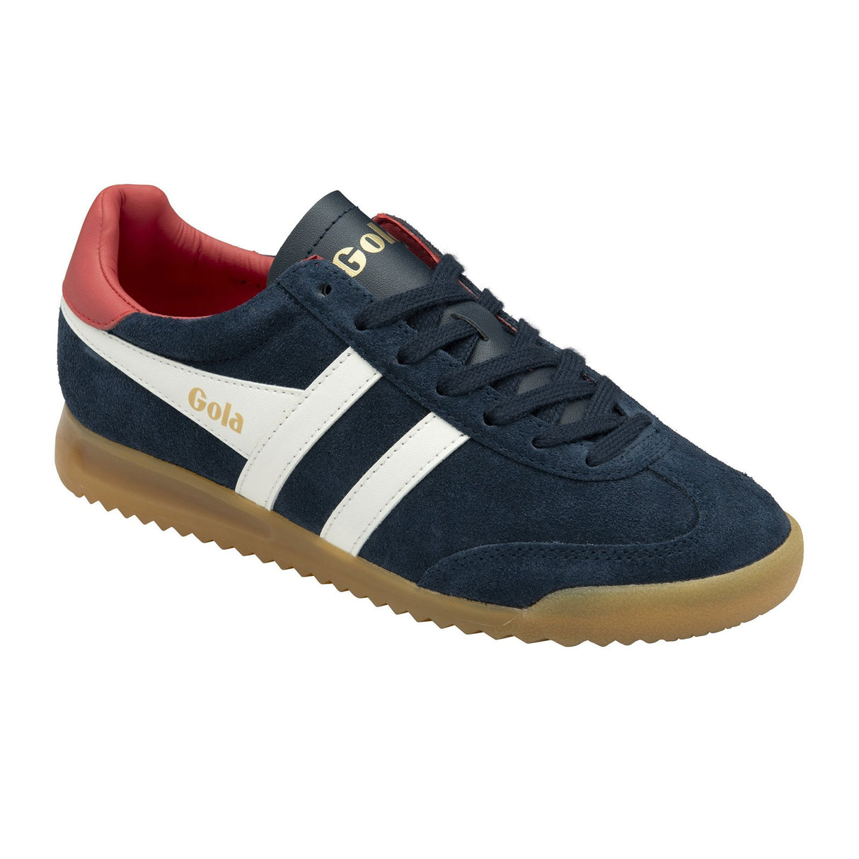 Gola Torpedo Sneaker (Women) - Navy/Off White/Coral Athletic - Casual - Lace Up - The Heel Shoe Fitters