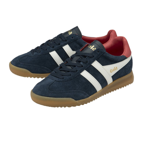 Gola Torpedo Sneaker (Women) - Navy/Off White/Coral Athletic - Casual - Lace Up - The Heel Shoe Fitters